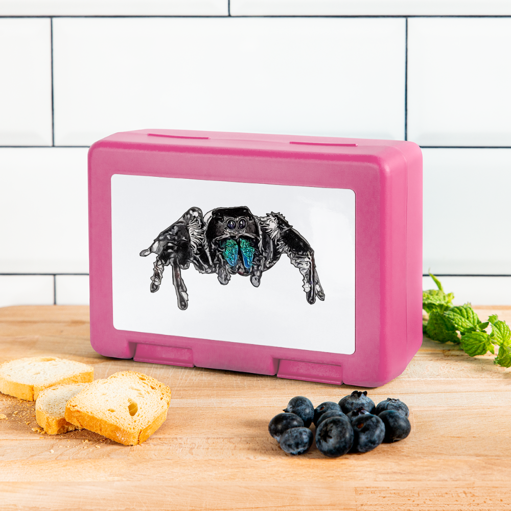 Lunchbox Phidippus regius Everglades male - Pink