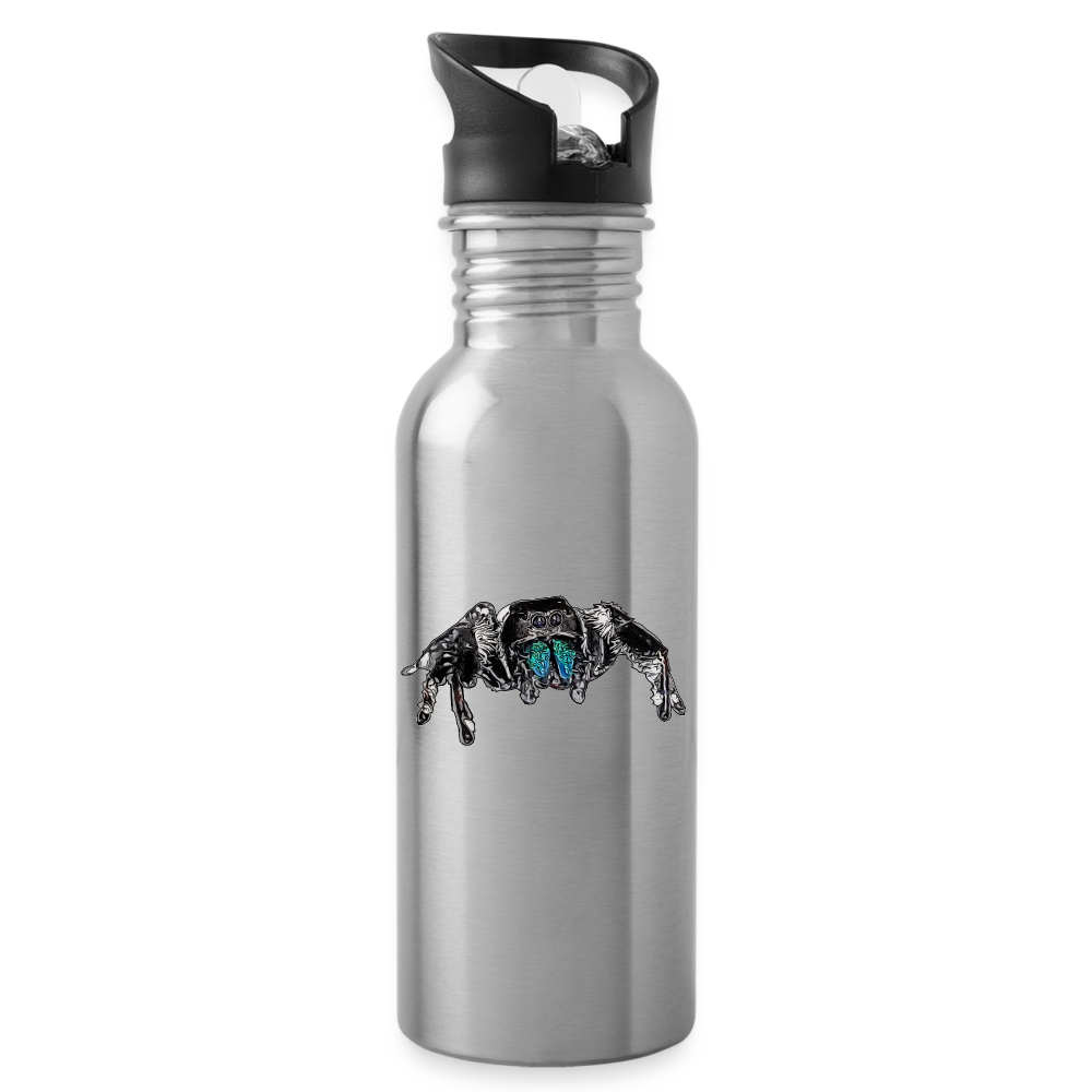 Trinkflasche Phidippus regius Everglades male - Lightsilver