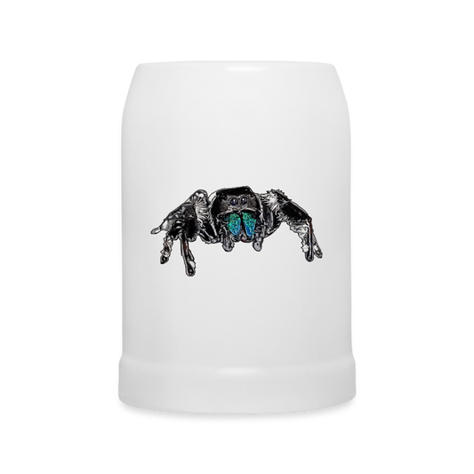 Bierkrug Phidippus regius Everglades male - weiß