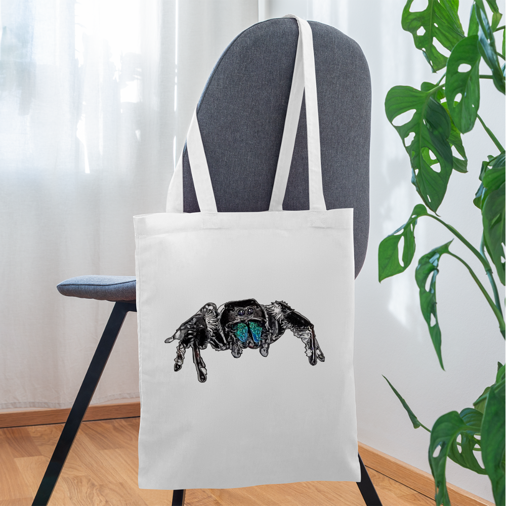 Stoffbeutel Phidippus regius Everglades male - weiß