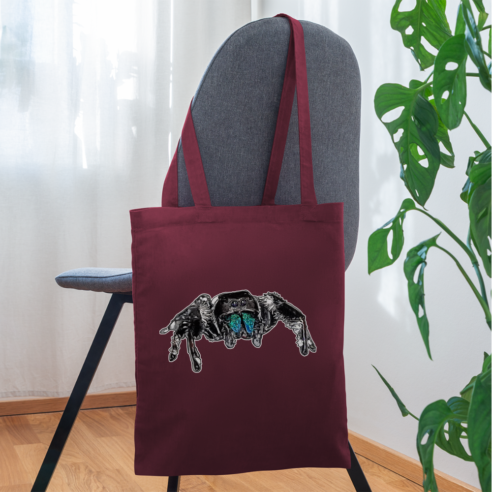 Stoffbeutel Phidippus regius Everglades male - Burgunderrot