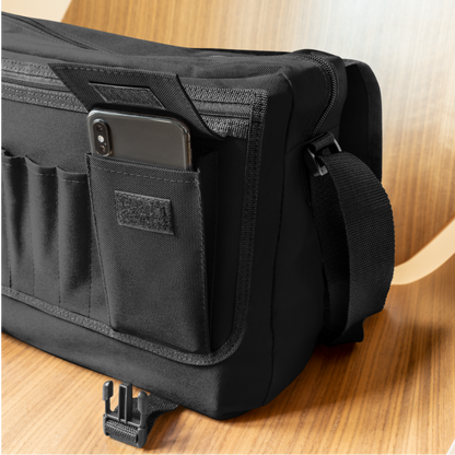 Umhängetasche Phidippus regius Everglades male - Schwarz/Schwarz