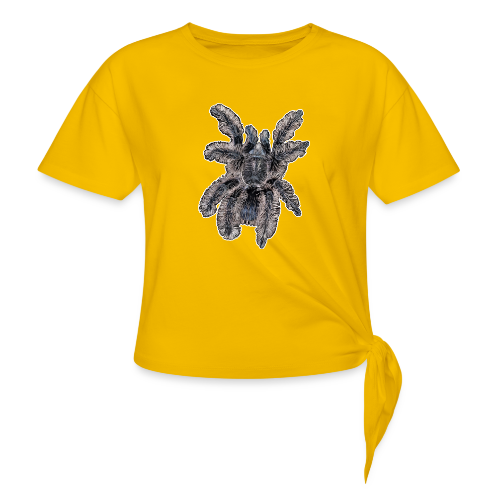 Frauen Knotenshirt Tliltocatl albopilosus - Sonnengelb
