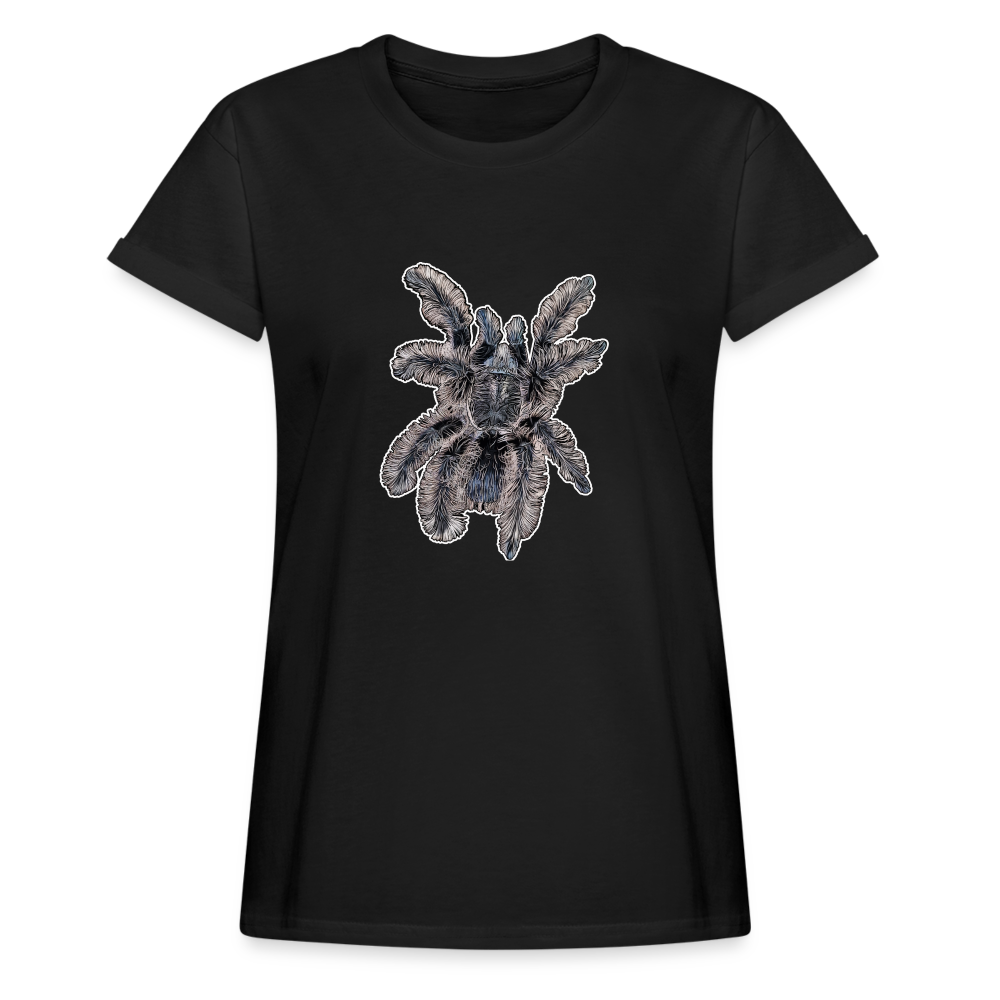Frauen Oversized T-Shirt Tliltocatl albopilosus - Schwarz