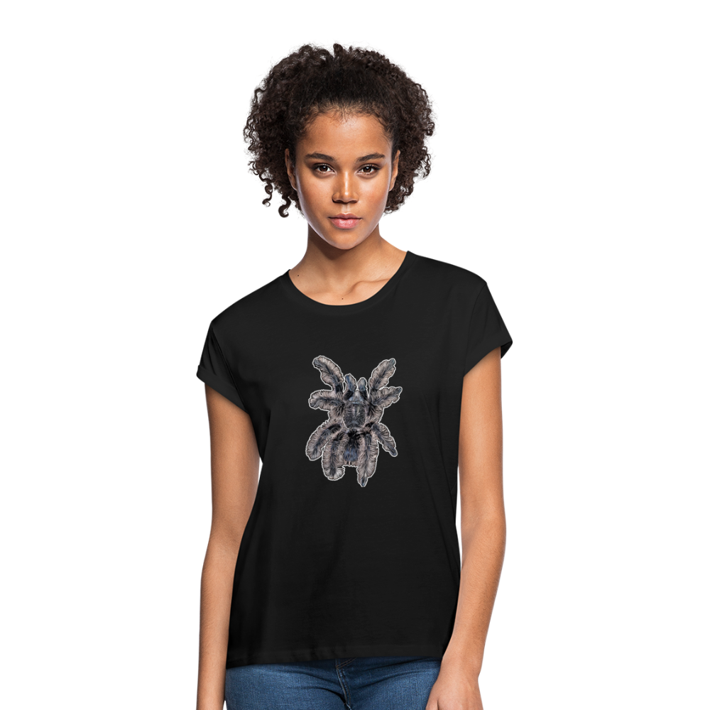 Frauen Oversized T-Shirt Tliltocatl albopilosus - Schwarz