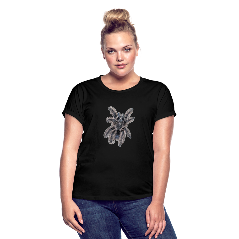 Frauen Oversized T-Shirt Tliltocatl albopilosus - Schwarz