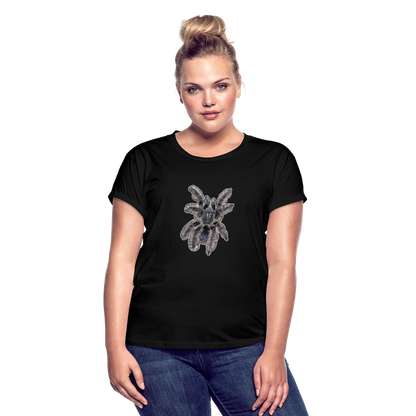 Frauen Oversized T-Shirt Tliltocatl albopilosus - Schwarz