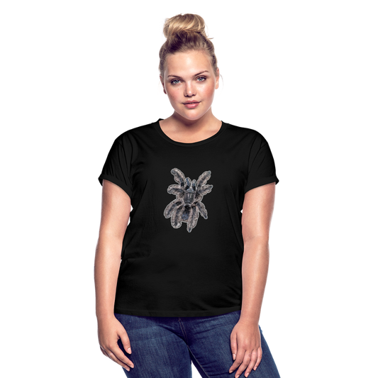 Frauen Oversized T-Shirt Tliltocatl albopilosus - Schwarz