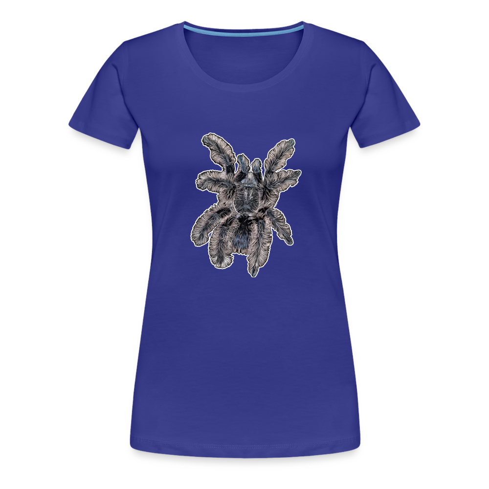 Frauen Basic T-Shirt Tliltocatl albopilosus - Königsblau