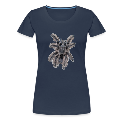 Frauen Basic T-Shirt Tliltocatl albopilosus - Navy