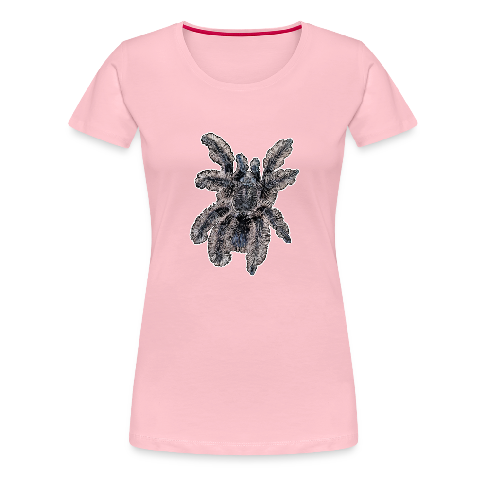 Frauen Basic T-Shirt Tliltocatl albopilosus - Hellrosa