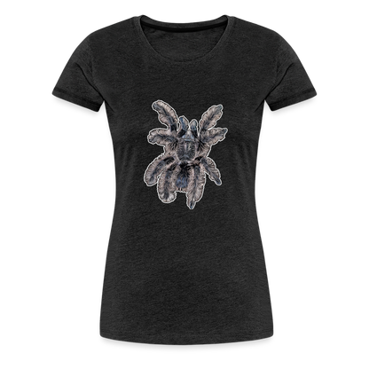 Frauen Basic T-Shirt Tliltocatl albopilosus - Anthrazit