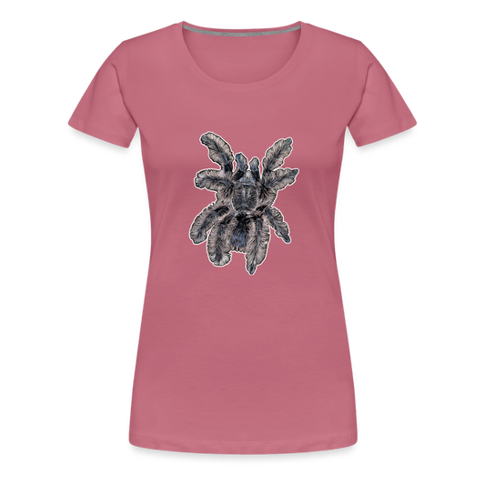Frauen Basic T-Shirt Tliltocatl albopilosus - Malve