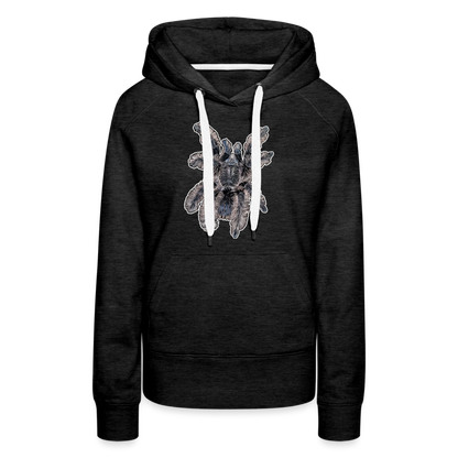 Frauen Hoodie Tliltocatl albopilosus - Anthrazit