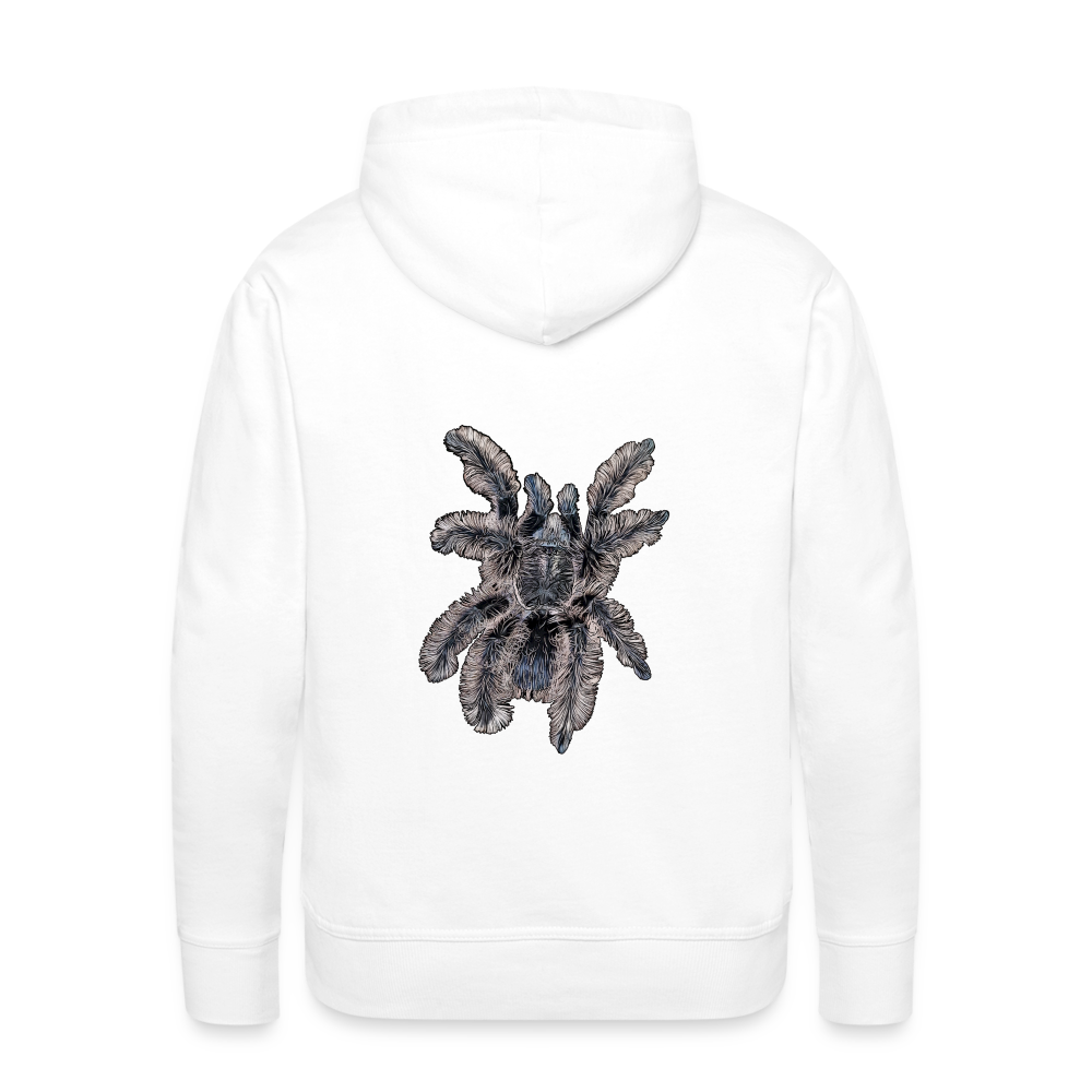 Männer Hoodie Tliltocatl albopilosus - weiß