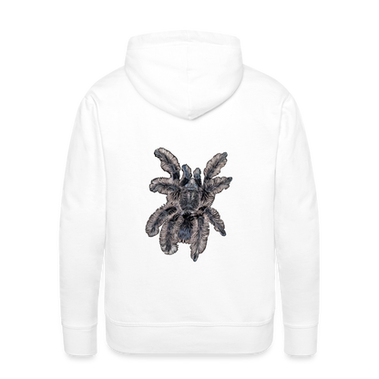 Männer Hoodie Tliltocatl albopilosus - weiß