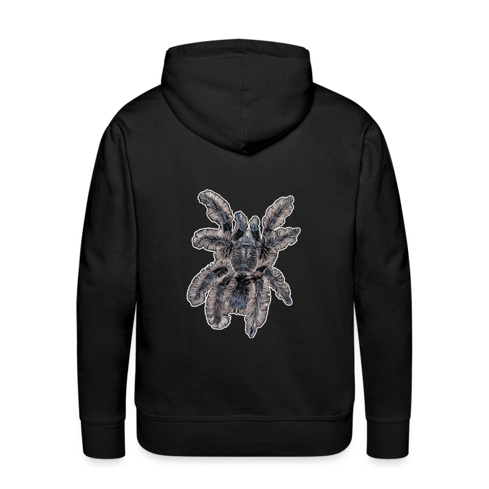 Männer Hoodie Tliltocatl albopilosus - Schwarz