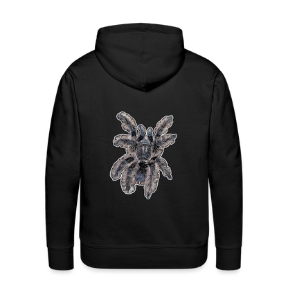 Männer Hoodie Tliltocatl albopilosus - Schwarz