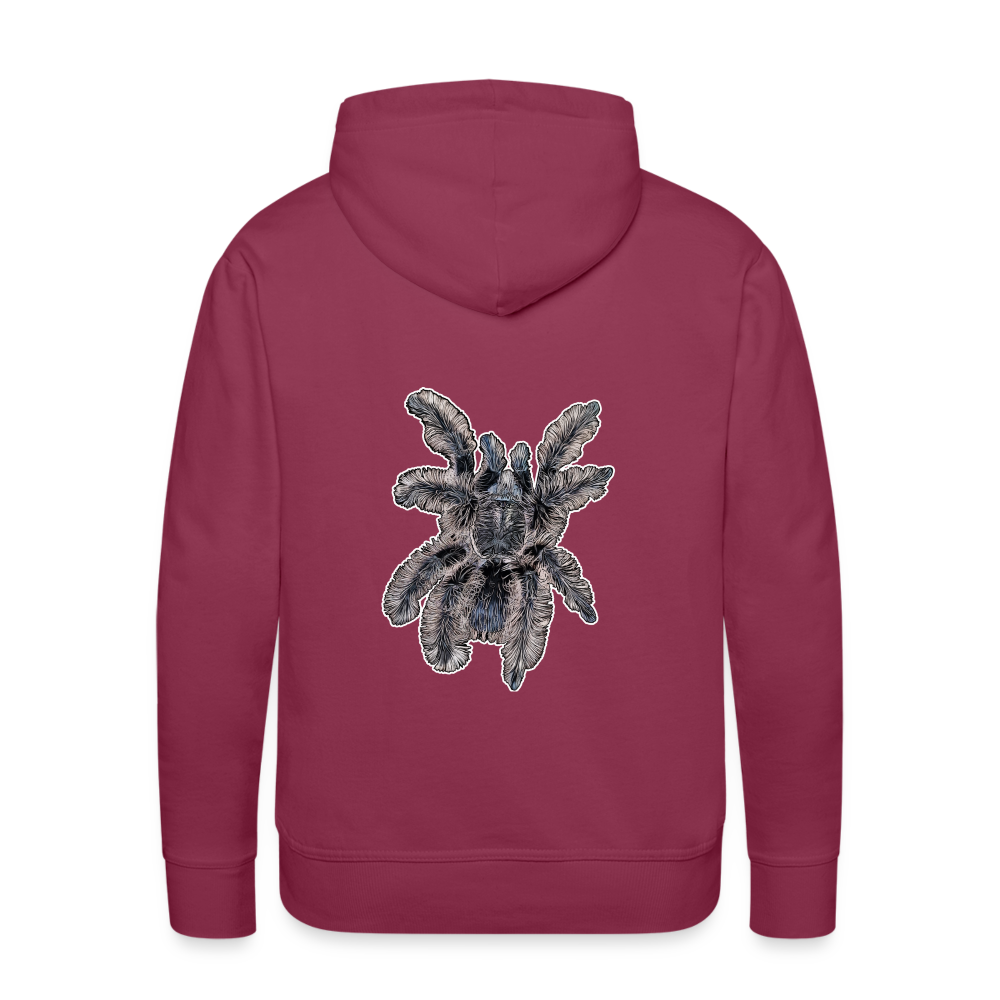 Männer Hoodie Tliltocatl albopilosus - Bordeaux