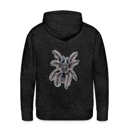 Männer Hoodie Tliltocatl albopilosus - Anthrazit