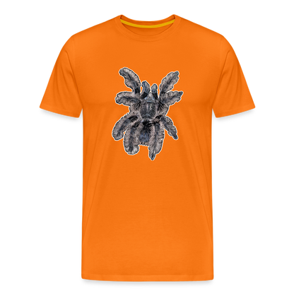 Männer Basic T-Shirt Tliltocatl albopilosus - Orange