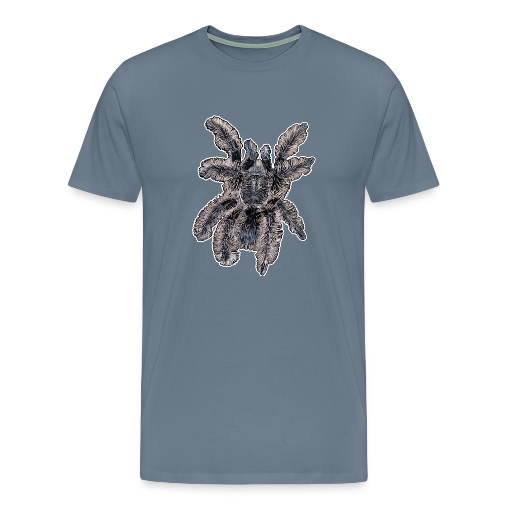 Männer Basic T-Shirt Tliltocatl albopilosus - Blaugrau