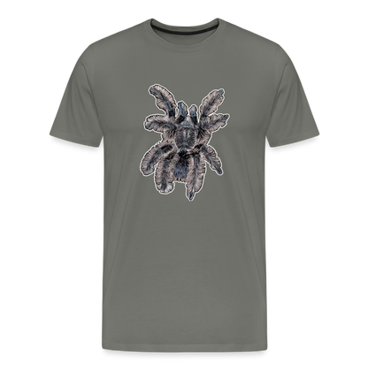 Männer Basic T-Shirt Tliltocatl albopilosus - Asphalt