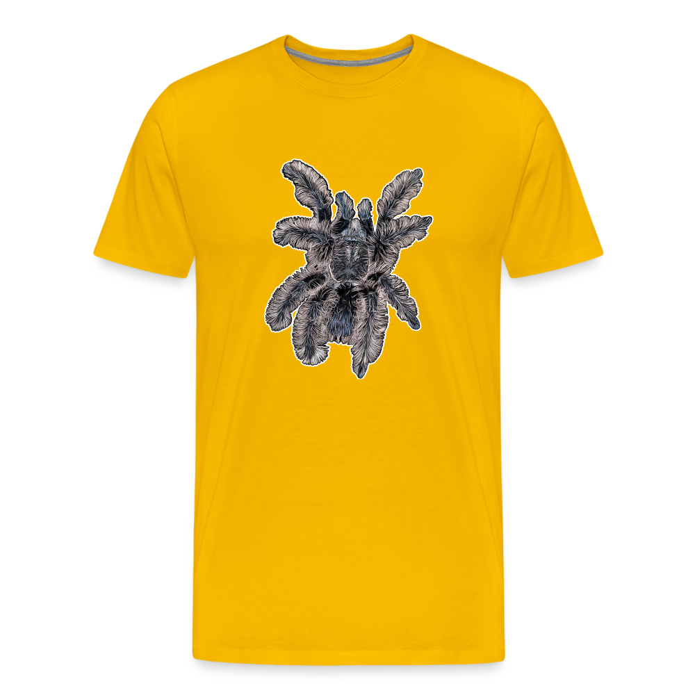 Männer Basic T-Shirt Tliltocatl albopilosus - Sonnengelb