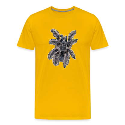 Männer Basic T-Shirt Tliltocatl albopilosus - Sonnengelb