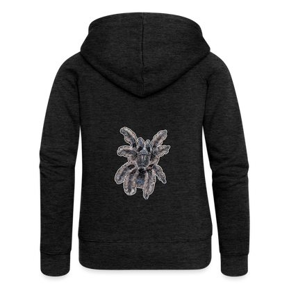 Frauen Zip-Hoodie Tliltocatl albopilosus - Anthrazit