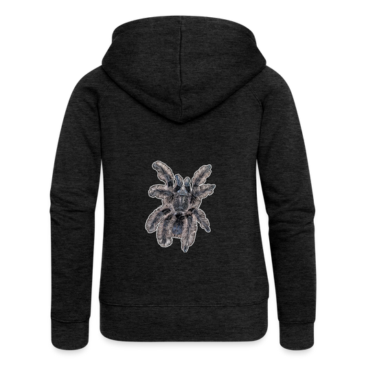 Frauen Zip-Hoodie Tliltocatl albopilosus - Anthrazit