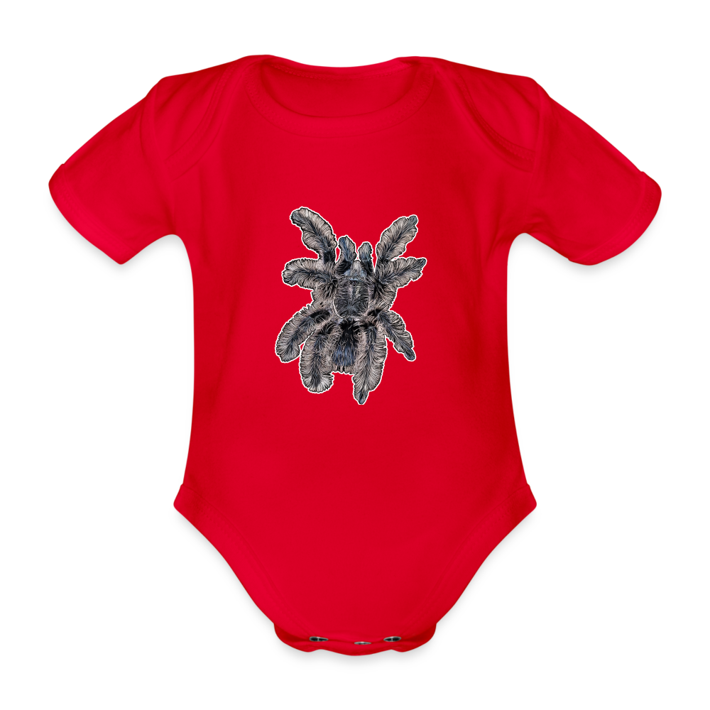 Baby Body kurz Tliltocatl albopilosus - Rot
