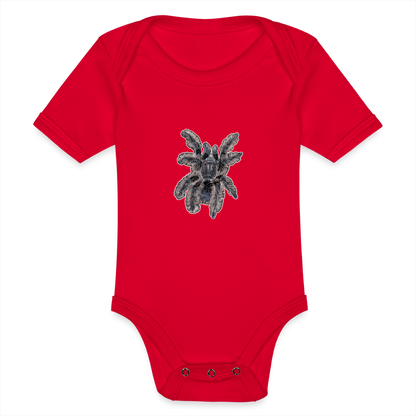 Baby Body kurz Tliltocatl albopilosus - Rot