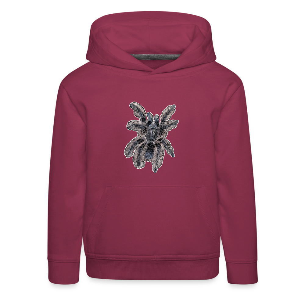 Kinder Hoodie Tliltocatl albopilosus - Bordeaux