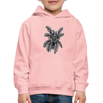 Kinder Hoodie Tliltocatl albopilosus - Kristallrosa