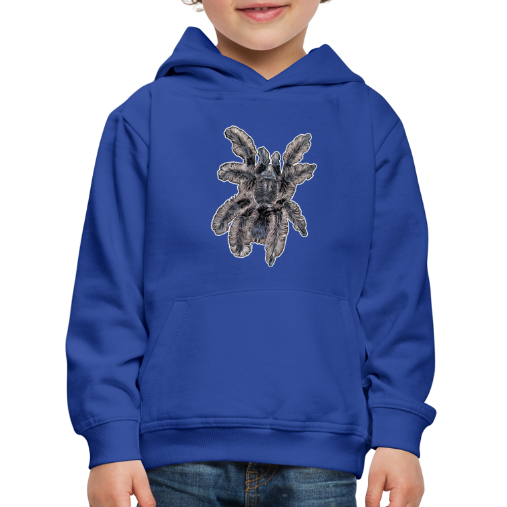 Kinder Hoodie Tliltocatl albopilosus - Royalblau