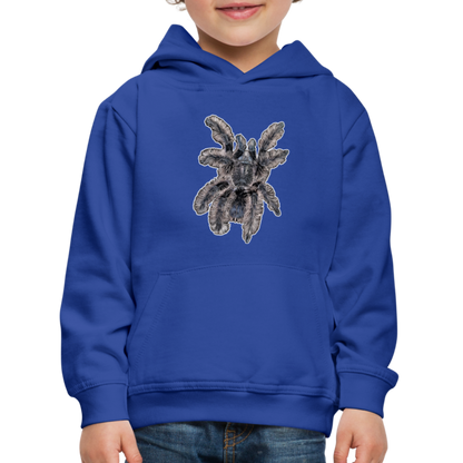 Kinder Hoodie Tliltocatl albopilosus - Royalblau