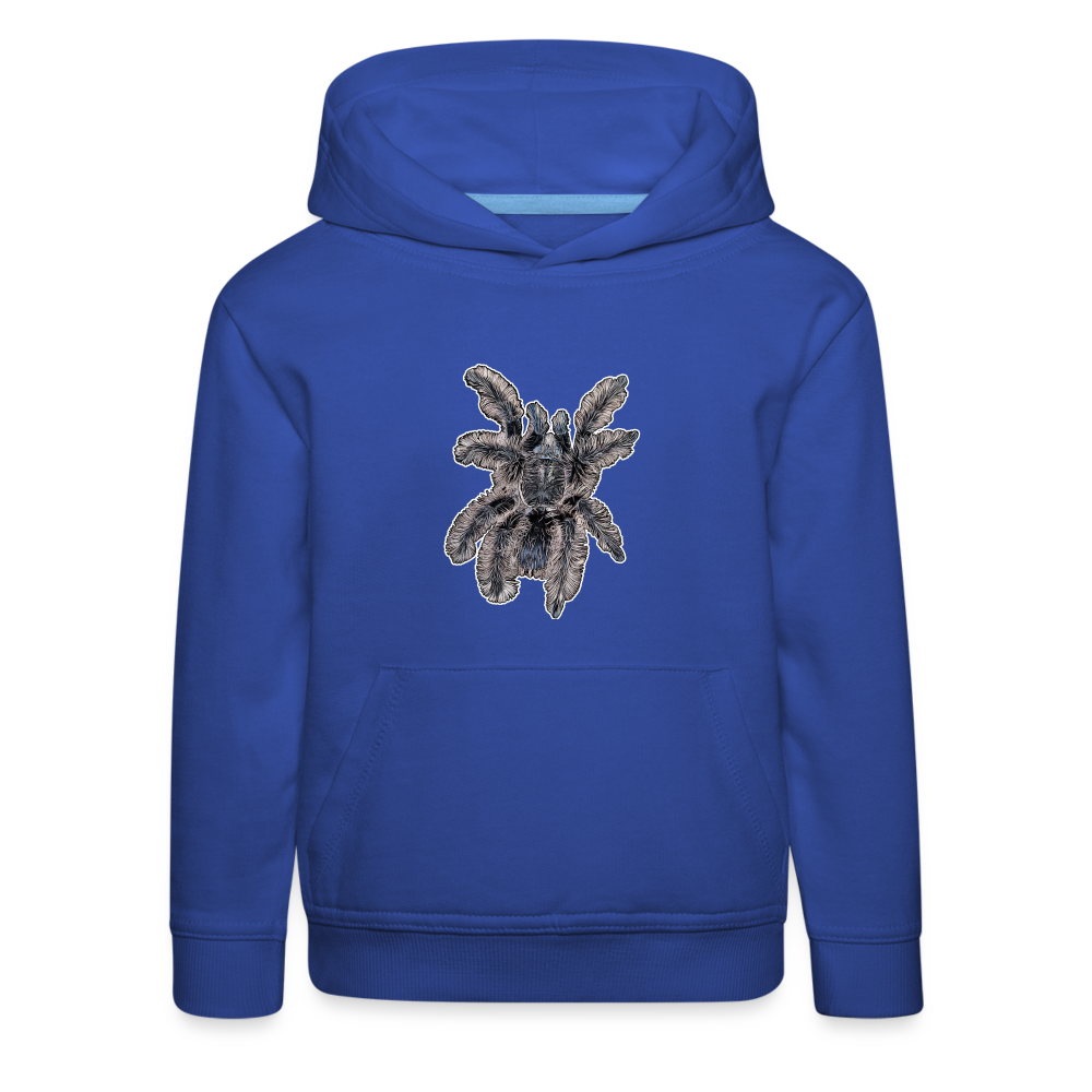 Kinder Hoodie Tliltocatl albopilosus - Royalblau