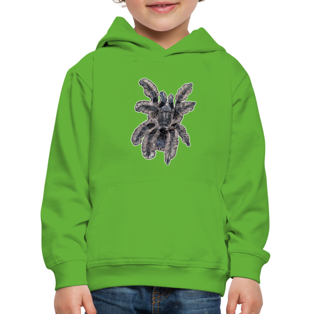 Kinder Hoodie Tliltocatl albopilosus - Hellgrün