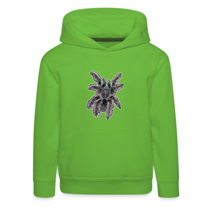 Kinder Hoodie Tliltocatl albopilosus - Hellgrün