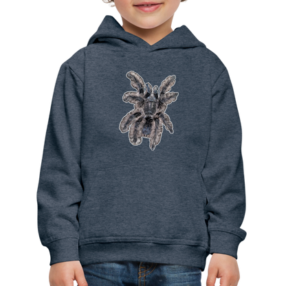 Kinder Hoodie Tliltocatl albopilosus - Jeansblau