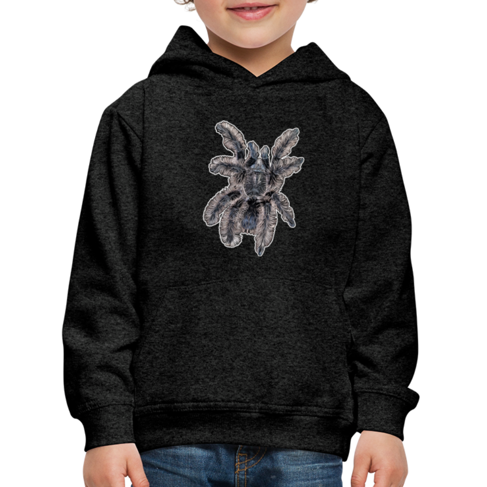 Kinder Hoodie Tliltocatl albopilosus - Anthrazit