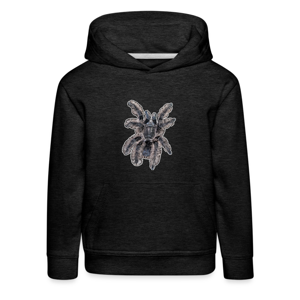 Kinder Hoodie Tliltocatl albopilosus - Anthrazit