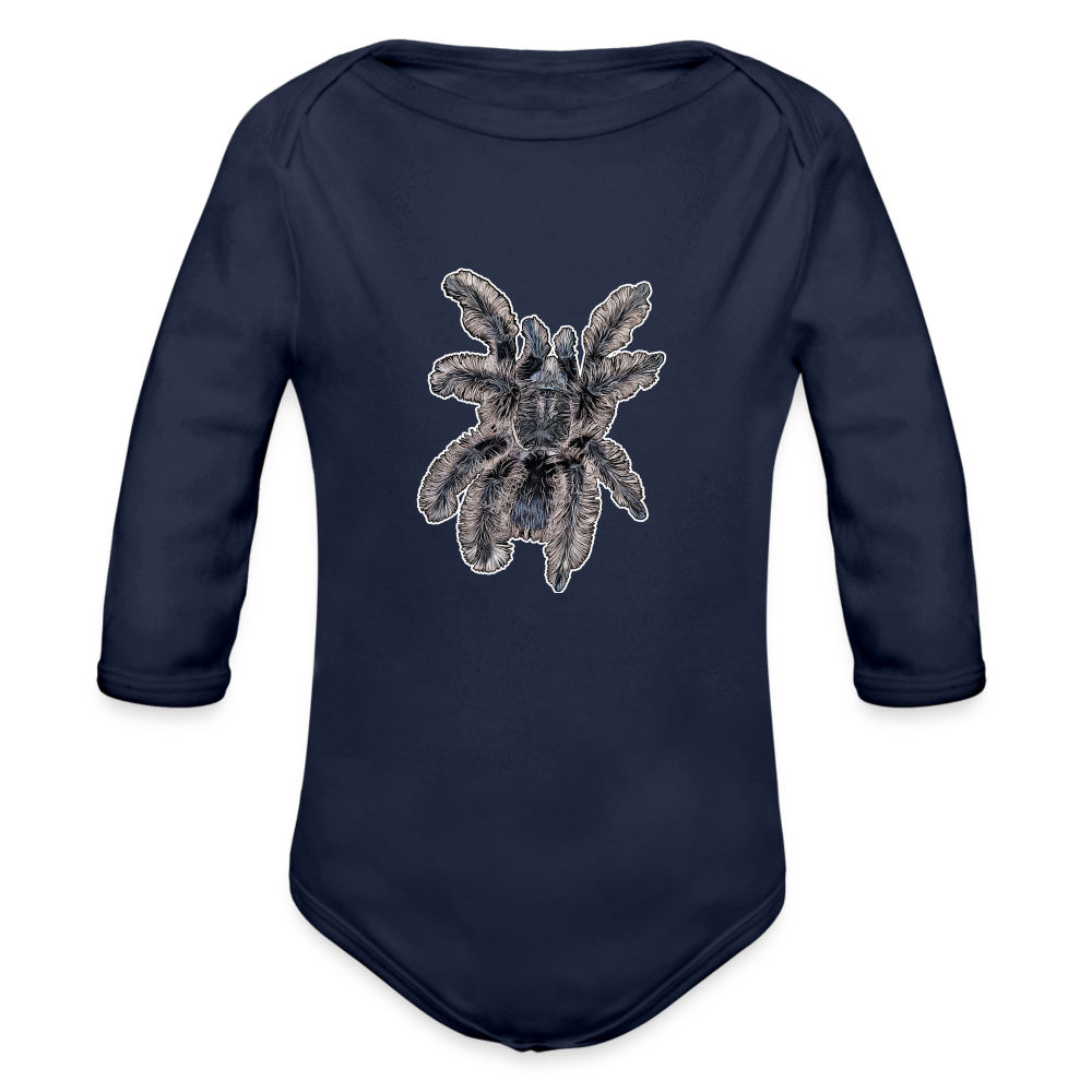 Baby Body lang Tliltocatl albopilosus - Dunkelnavy