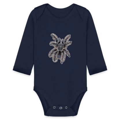 Baby Body lang Tliltocatl albopilosus - Dunkelnavy