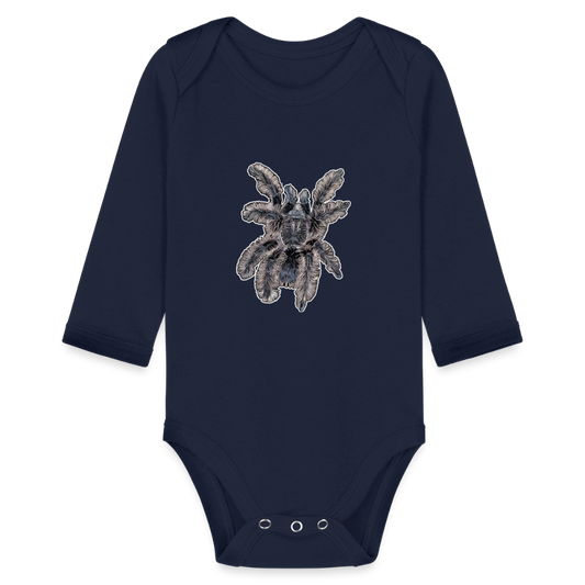 Baby Body lang Tliltocatl albopilosus - Dunkelnavy