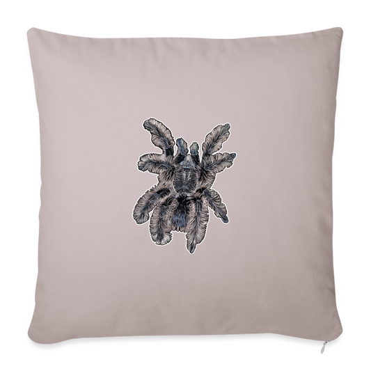 Sofakissen mit Füllung 44 x 44 cm Tliltocatl albopilosus - helles Taupe