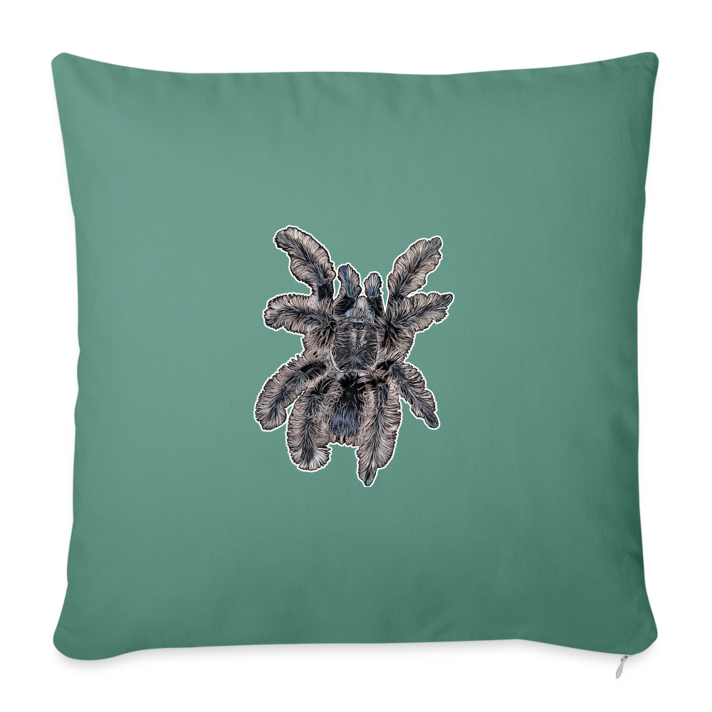 Sofakissen mit Füllung 44 x 44 cm Tliltocatl albopilosus - Tanngrün