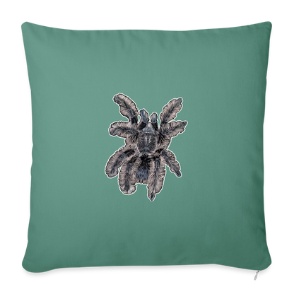 Sofakissen mit Füllung 44 x 44 cm Tliltocatl albopilosus - Tanngrün