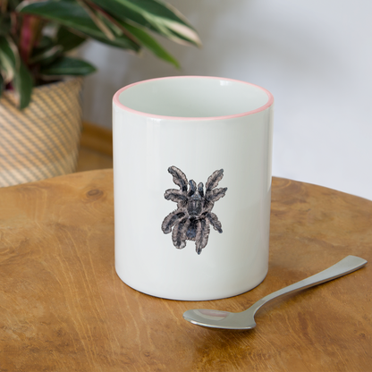 Tasse farbig Tliltocatl albopilosus - Weiß/Pink